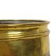 Large Brass Planter Jardinière Firewood Repoussé ca 1900