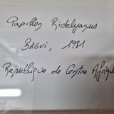 Stuffed butterfly Ridelyanus, 1980