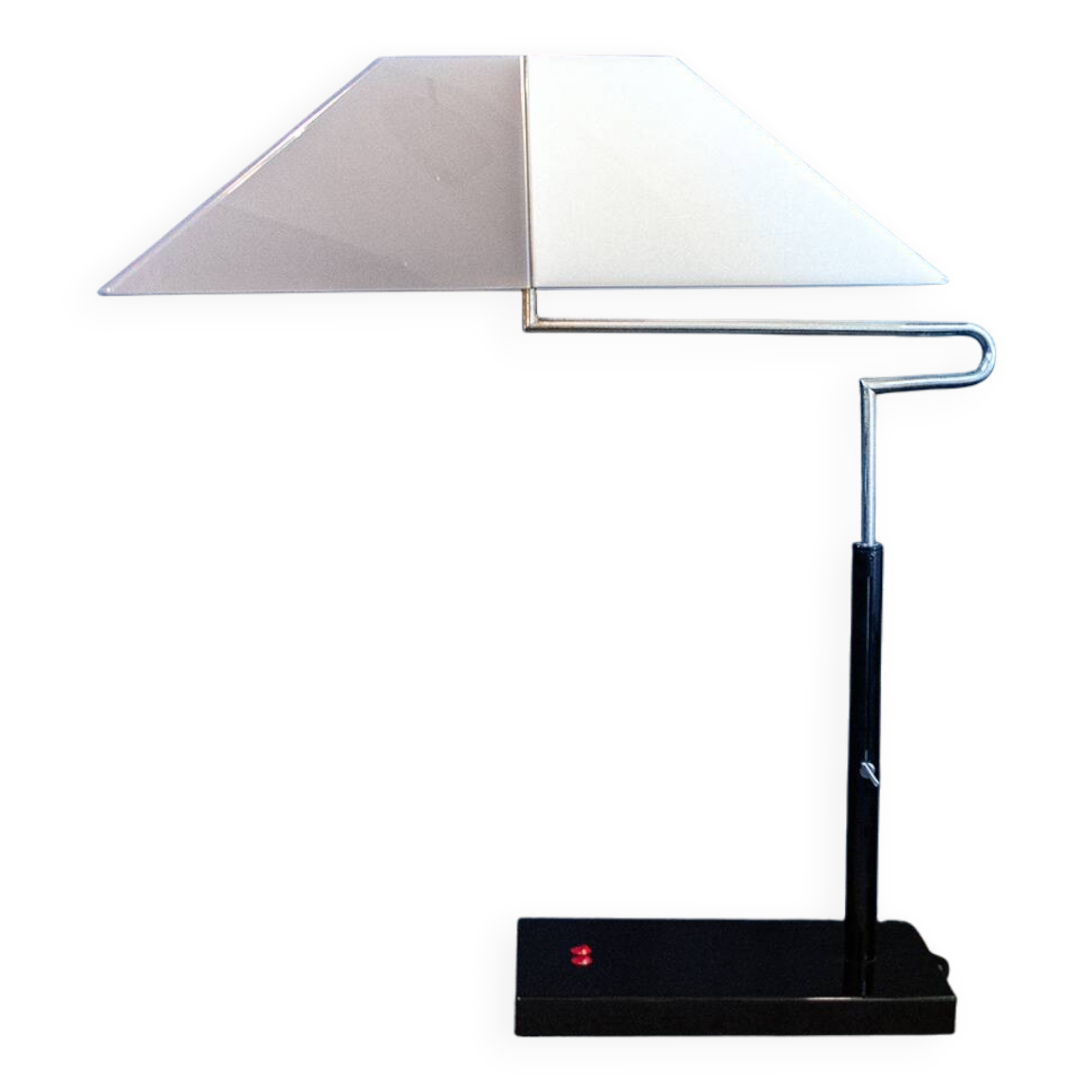 Lampe de table à deux lumières par Cini Boeri Italie 1970