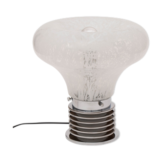 Midcentury Murano Glass Light Bulb Lamp