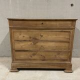 Large antique solid wood chest of drawers – charm of a family home