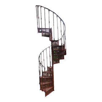 Cast iron staircase XXth