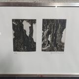 Michel Moskovchenko, signed engravings