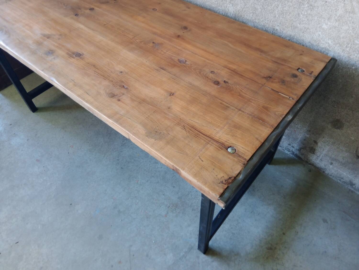 Table d'atelier industrielle