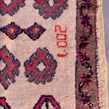 Colorful Azilal Moroccan rug - 128 x 277 cm