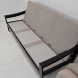 Three seater sofa/leda lux,1980's.