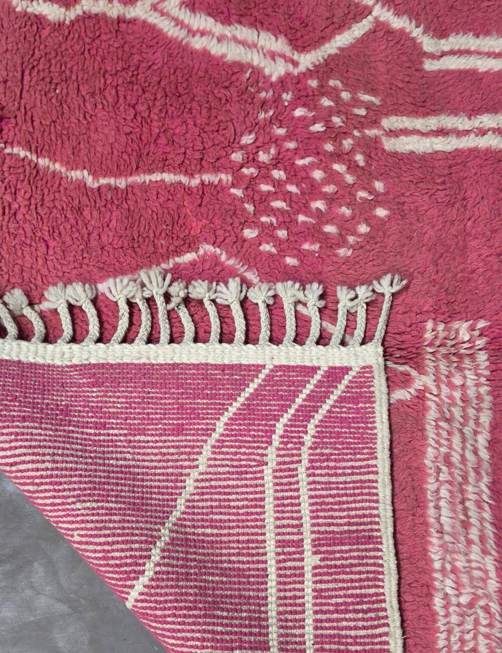 Tapis Rose Berbère - 7.6 x 4.92 ft / 232 x 150 cm
