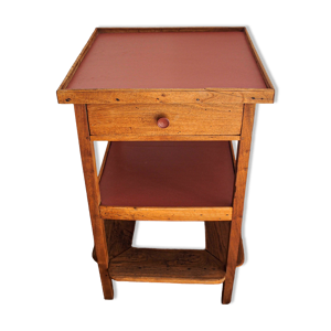 sellette vintage en bois,