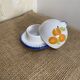 Mini individual butter dish Niderviller – French earthenware