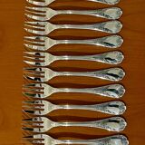 Christofle Marly 12 cake forks new condition