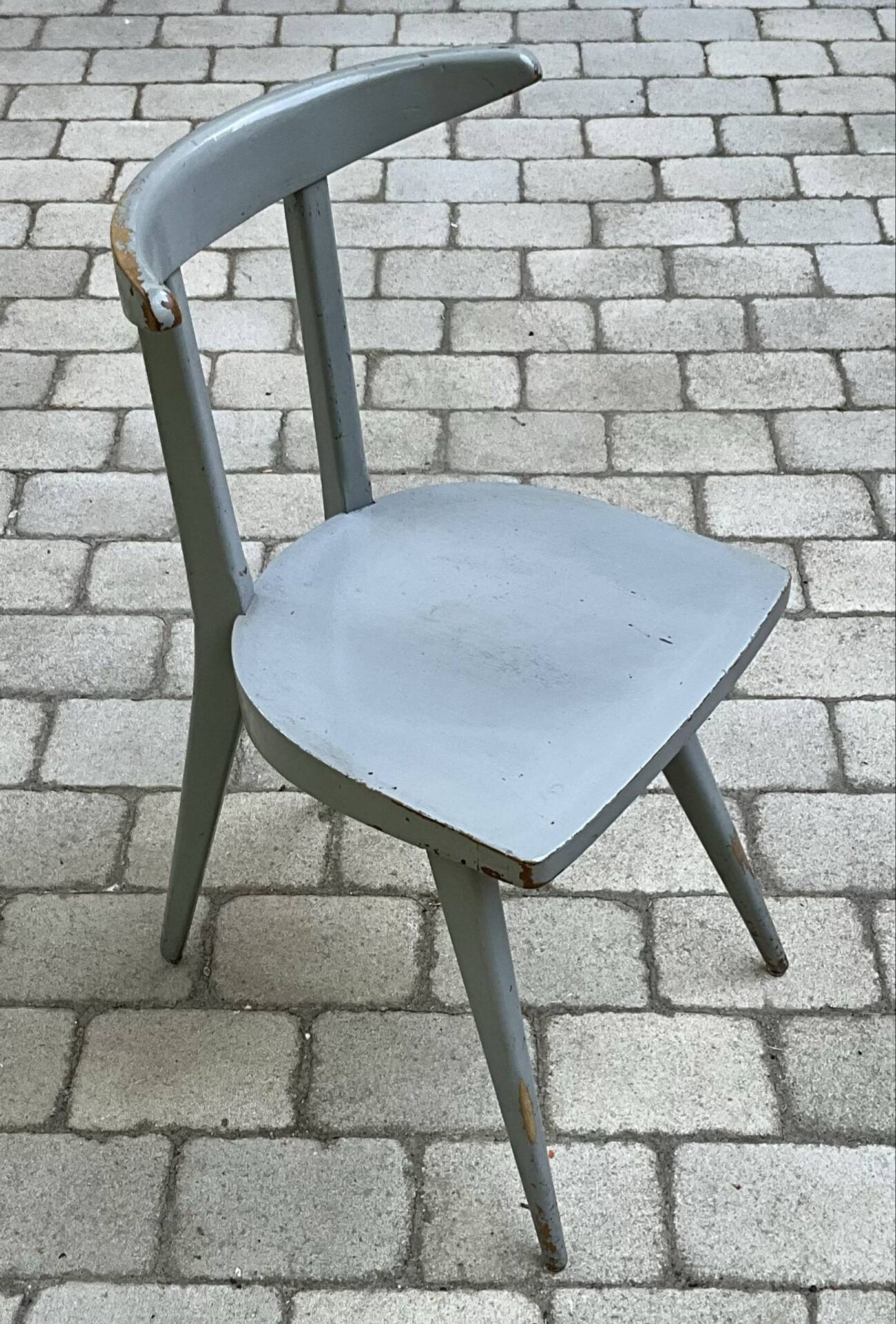 Set of 12 Stella "Antelope" chairs – France, 1950s