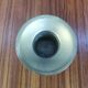 Antique brass candle holder