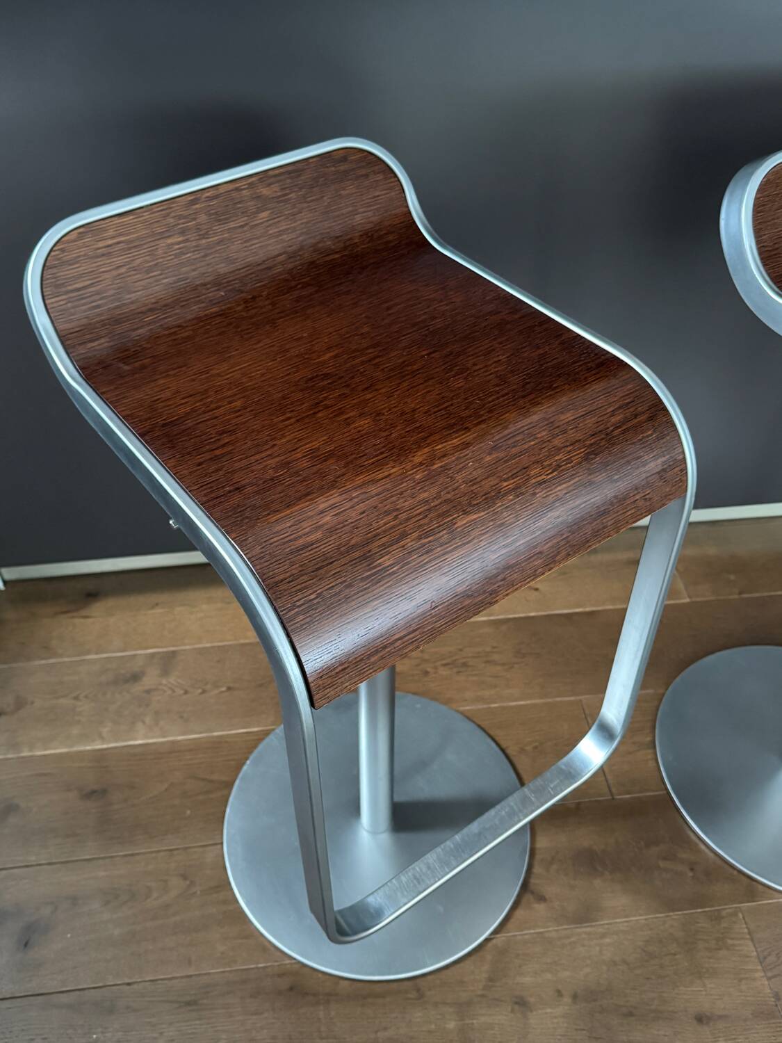 Paire de tabourets design « LEM S79 » par Shin & Tomoko Azumi pour La