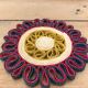 Set of 2 natural braided round underbody year 70