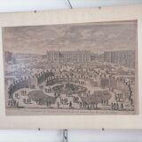 Gravure ancienne Versailles