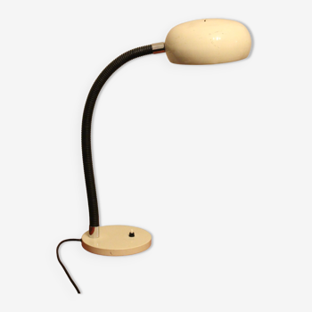 Lampe de bureau Italienne blanche XXL années 80