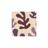 Collage on old paper inspired by Matisse