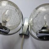 Rare Mid-Century Wall Lamp in the Style of Gaetano Sciolari, Italy, 1970s