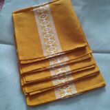 Set of five mestizo napkins