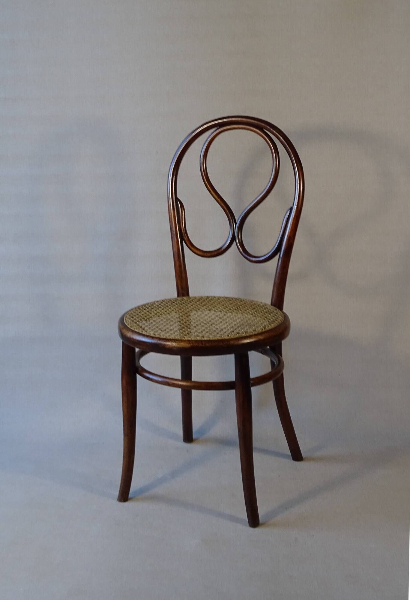 Thonet bistro chair N°20 ca 1868 new canework - rare model from this period -