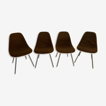 Lot de 4 chaises Eames pour Herman Miller,1960-70’s