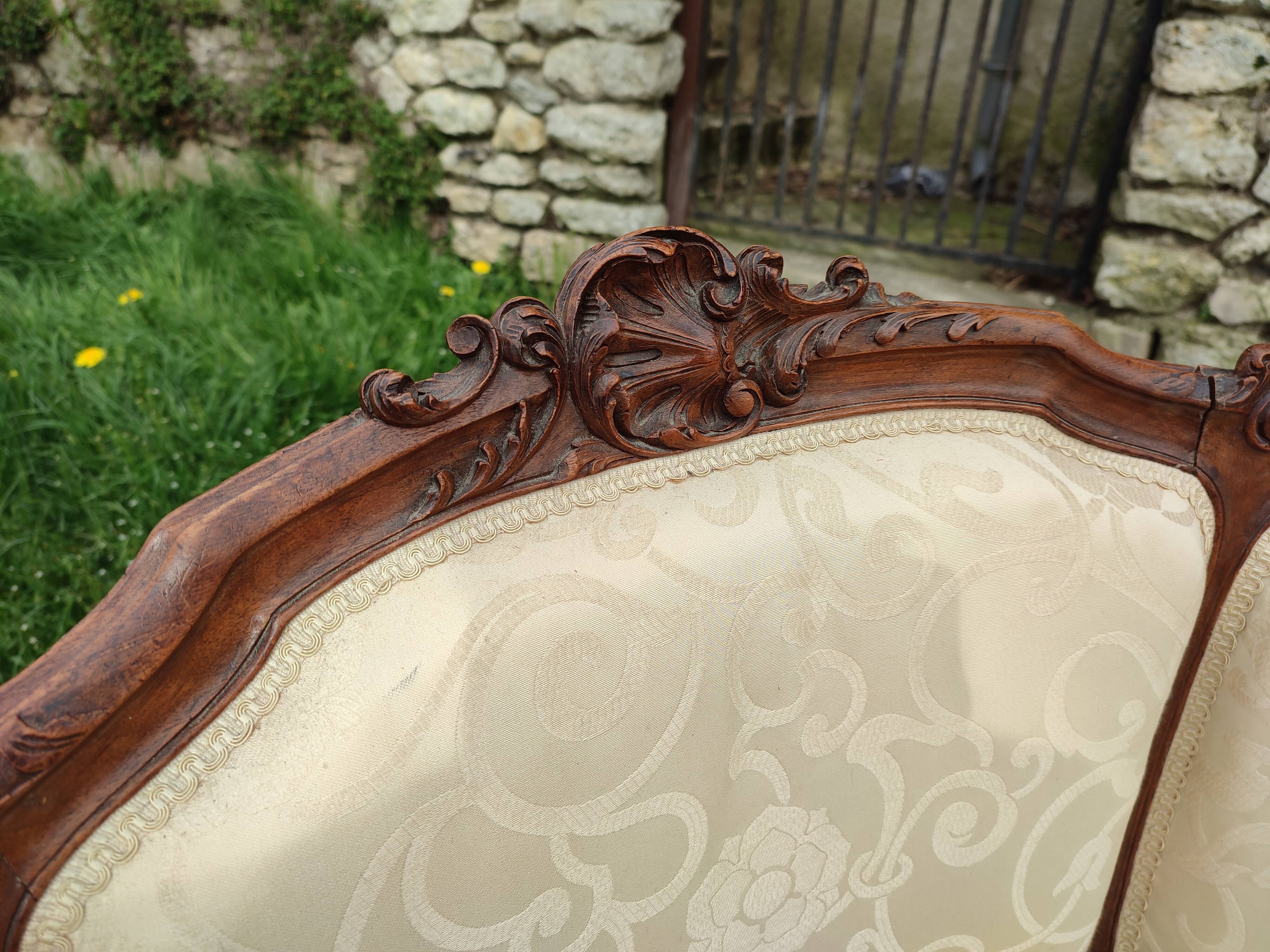 Louis XV rocaille style living room set