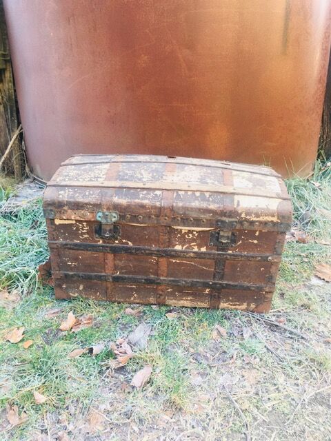 Old pirate chest 1880s