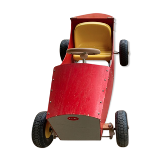 Red Vilac pedal car - limited edition