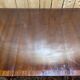 Large Extendable English Table Mahogany Regency Style Claw Feet Brass