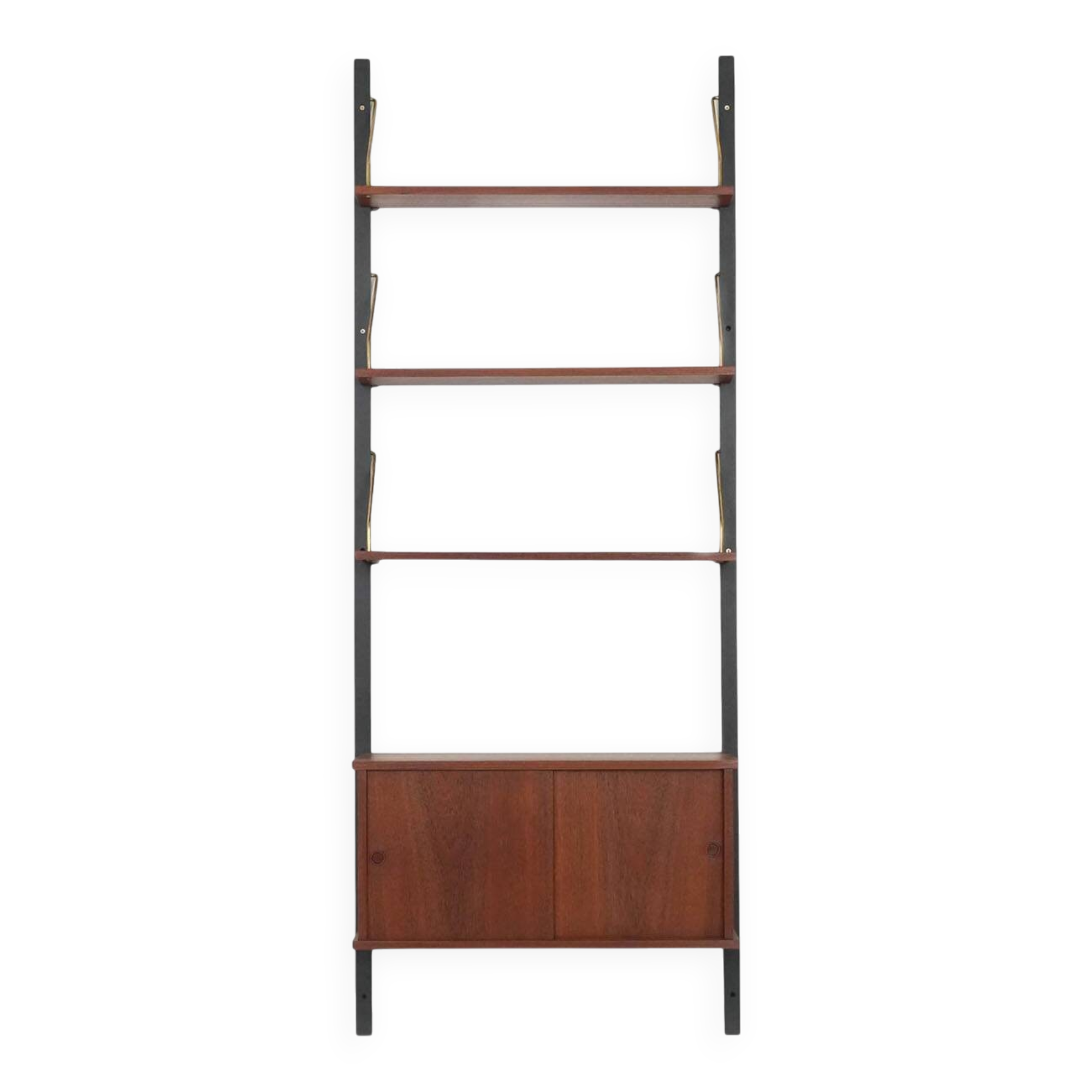 Teak shelving unit, Danish design, 1960s, production: Denmark