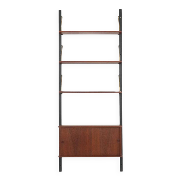 Étagère en teck, design danois, années 1960, fabrication&nbsp;: Danemark