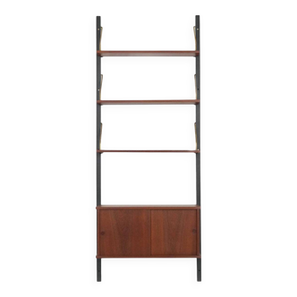 Teak shelving unit, Danish design, 1960s, production: Denmark