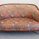 Art Deco gondola sofa, France circa 1920