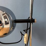 Chrome ball floor lamp Herda Mid-Century 1970s
