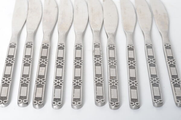 Couteaux motifs vintage