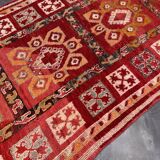 Moroccan Arabia rug red - 186 x 434 cm