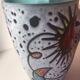 Mug soleil fat lava vintage Vallauris