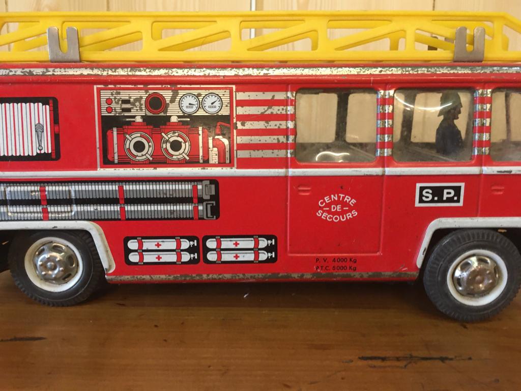 Toy fire truck, 1970