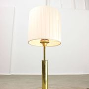 Lampe de table vintage en laiton italien
