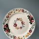 Set of 7 dessert plates Digoin Sarreguemines, "Piccola"