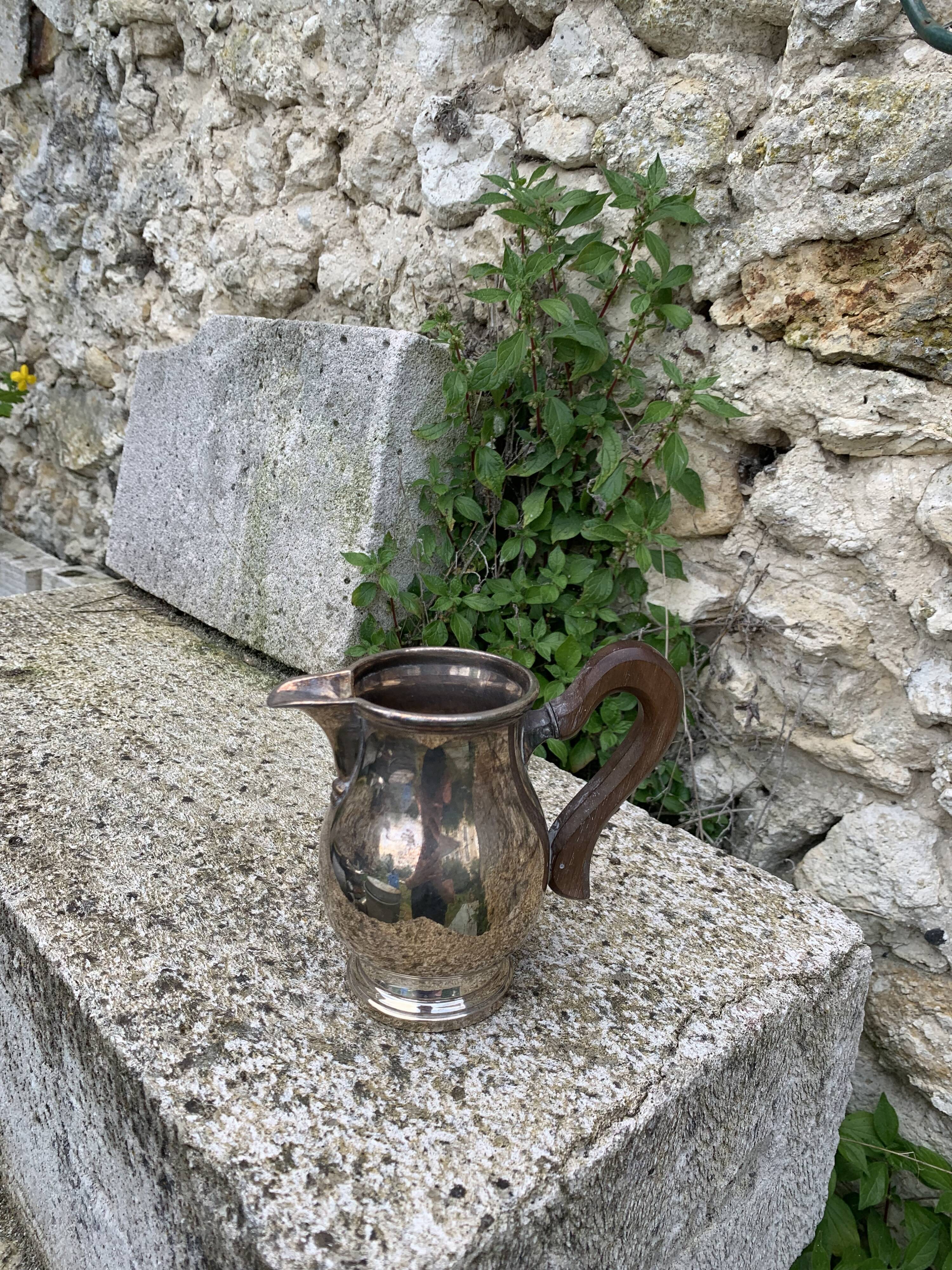 Coffee set in silver metal Orbrille hallmark
