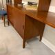 Teak "system" library, suede, 1960