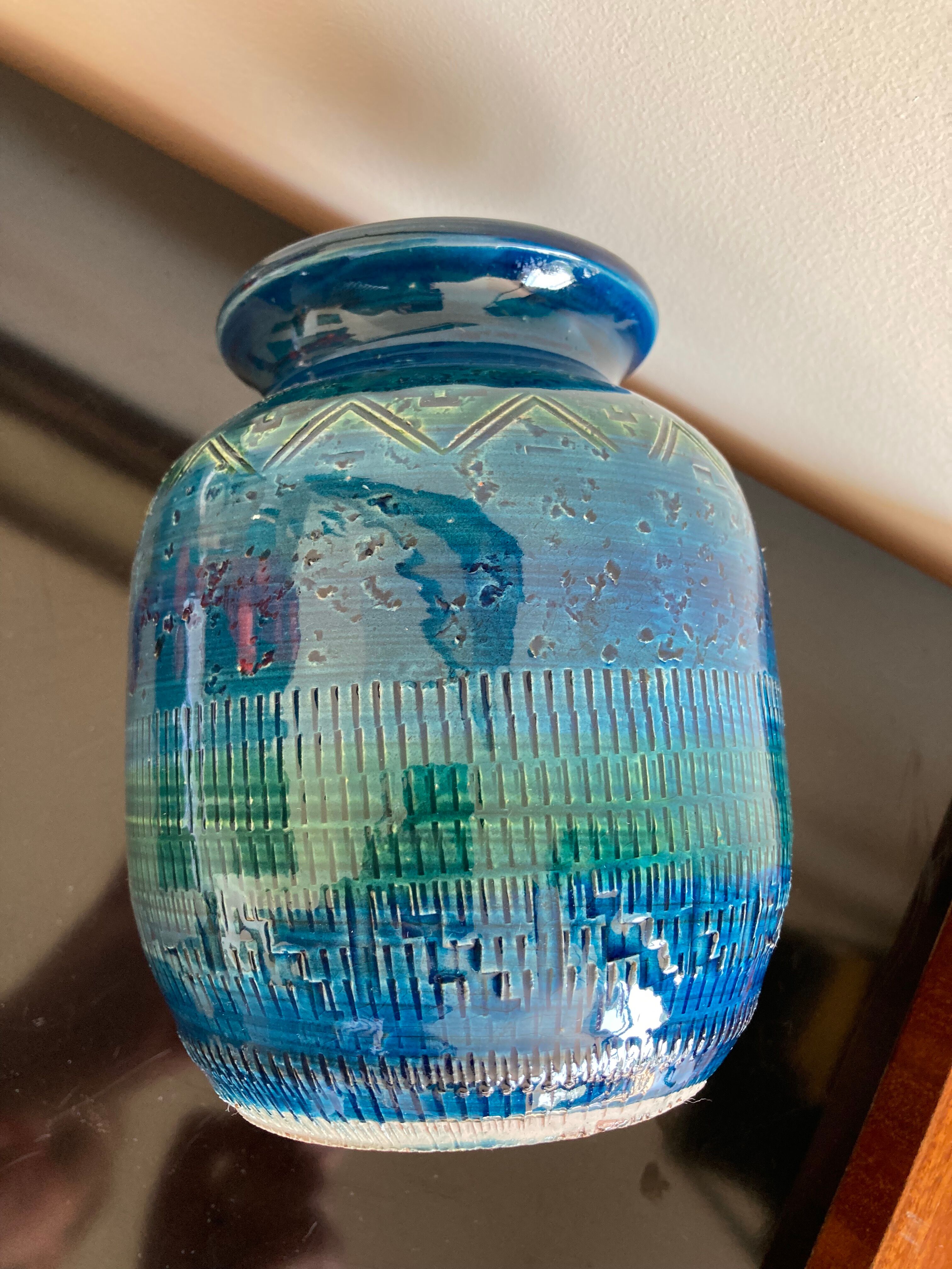 Vase Aldo Londi pour Bitossi