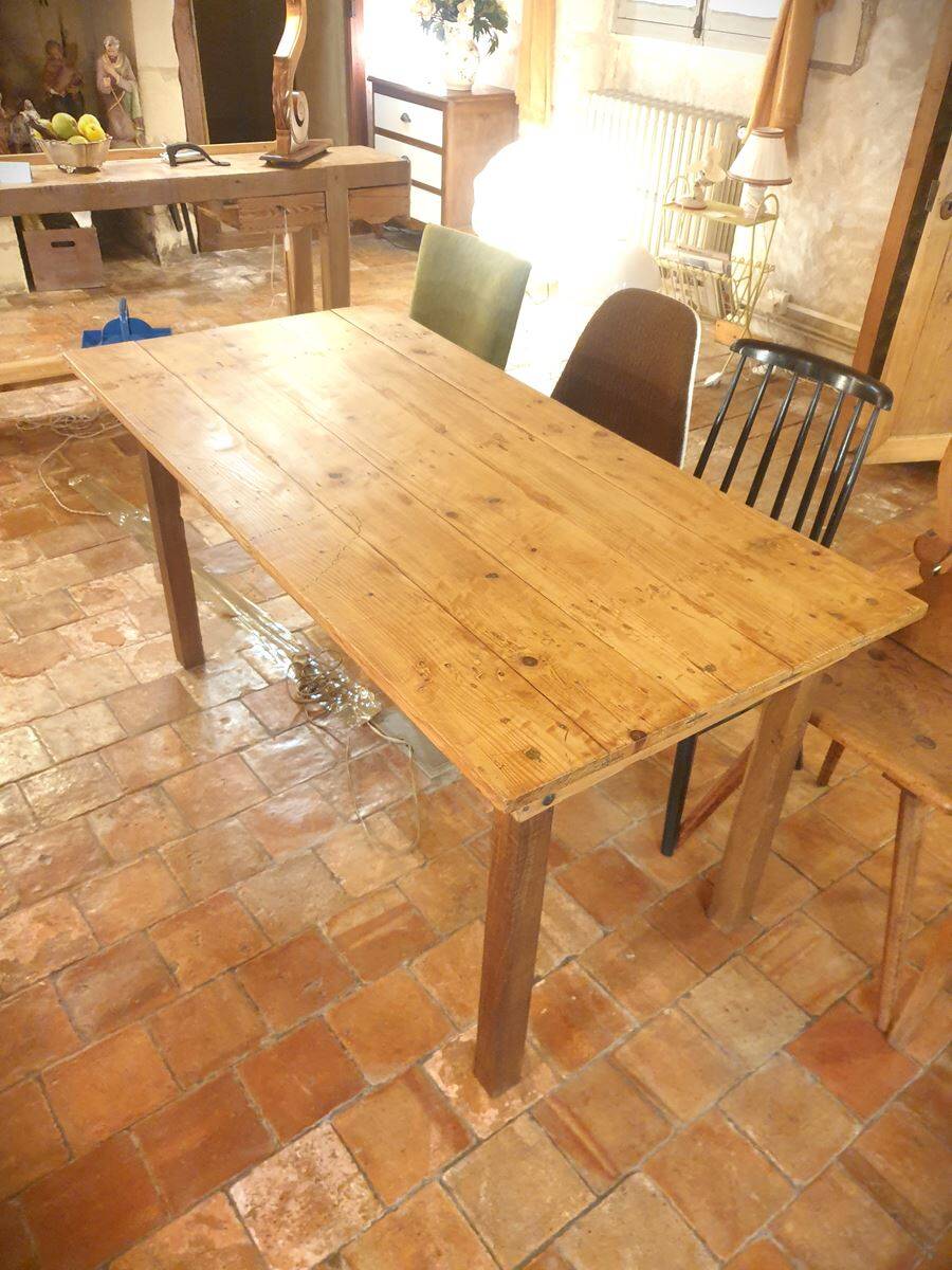 Old bistro table