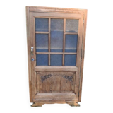 Glass-fronted hosiery cabinet