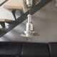 Lustre industriel vintage italien uccello fisherman