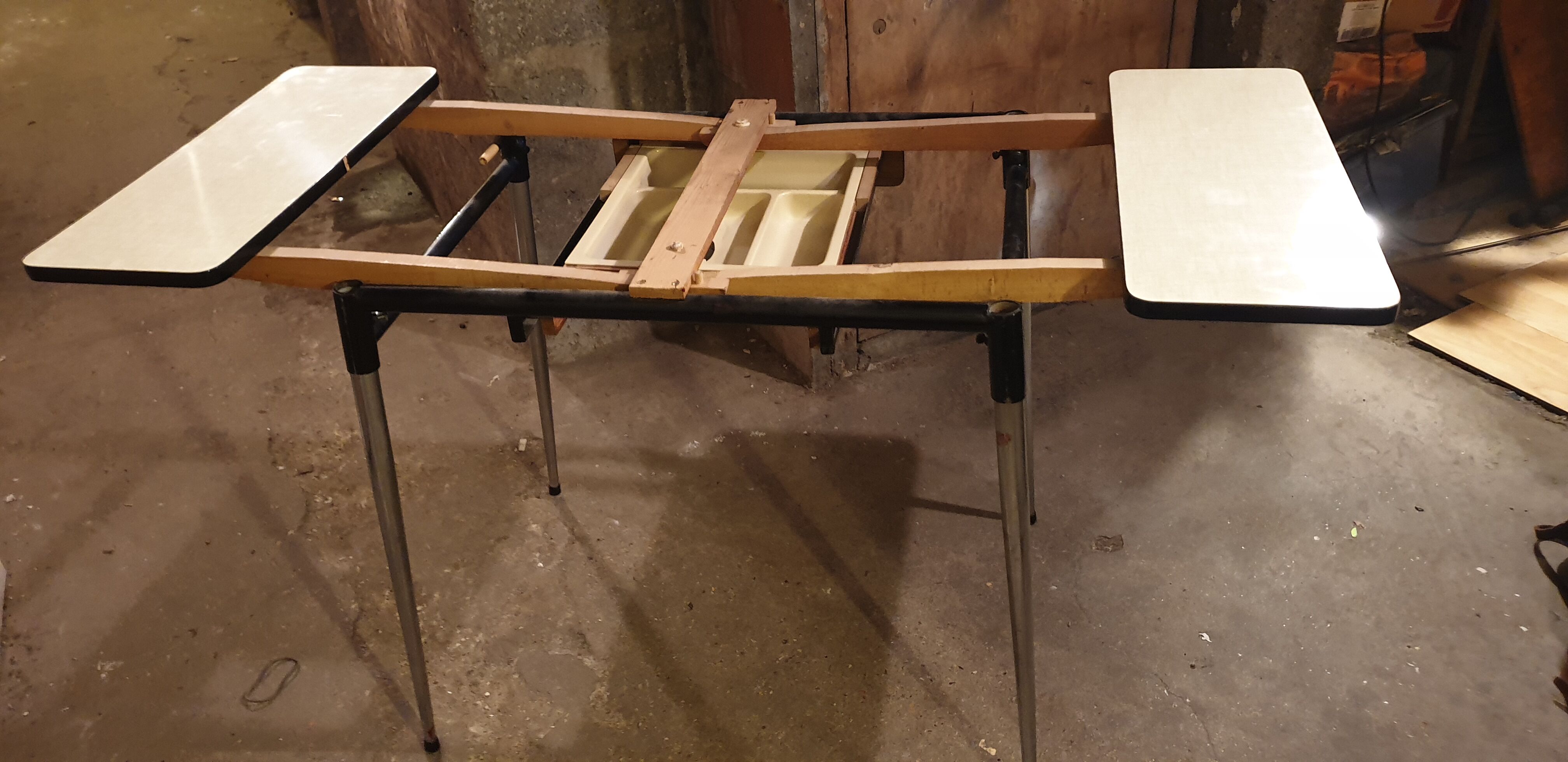 Vintage formica table