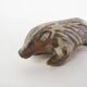 Petite sculpture en céramique de mouffette par Tremar Pottery, Royaume-Uni