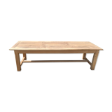Oak farm table