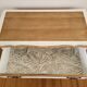 Chest of drawers curved feet